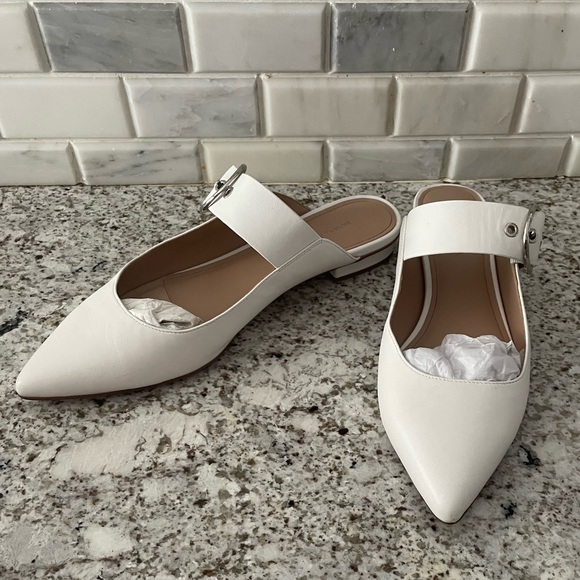 EUC Banana Republic Leather Buckle Strap Mule - Picture 8 of 8